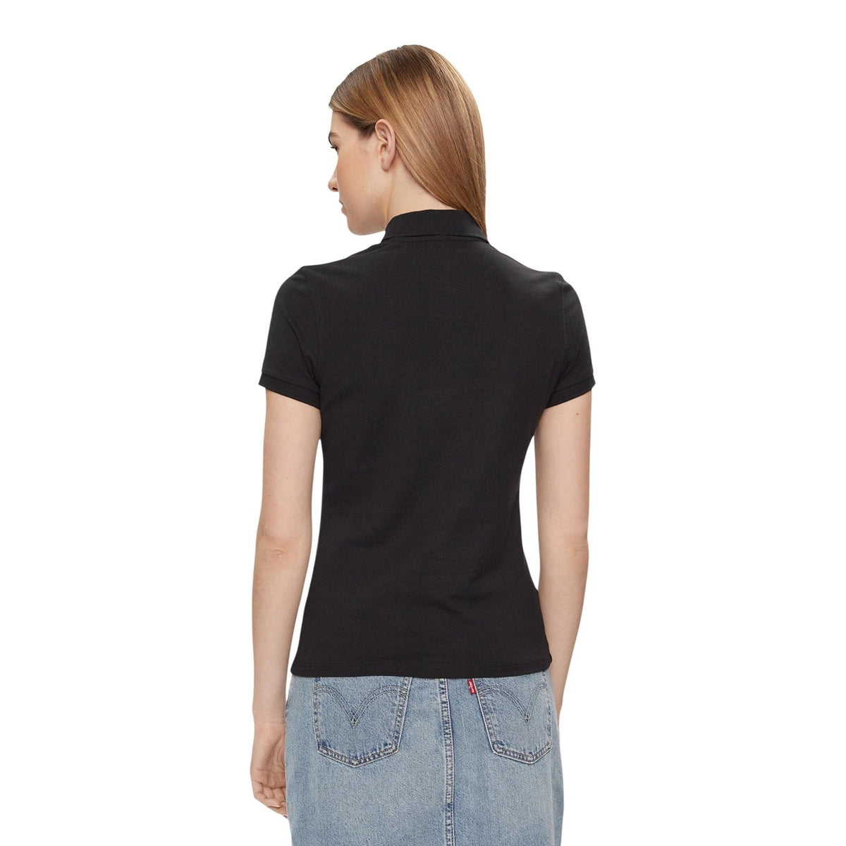 Levi’s — Polo HM noir femme — vue 3