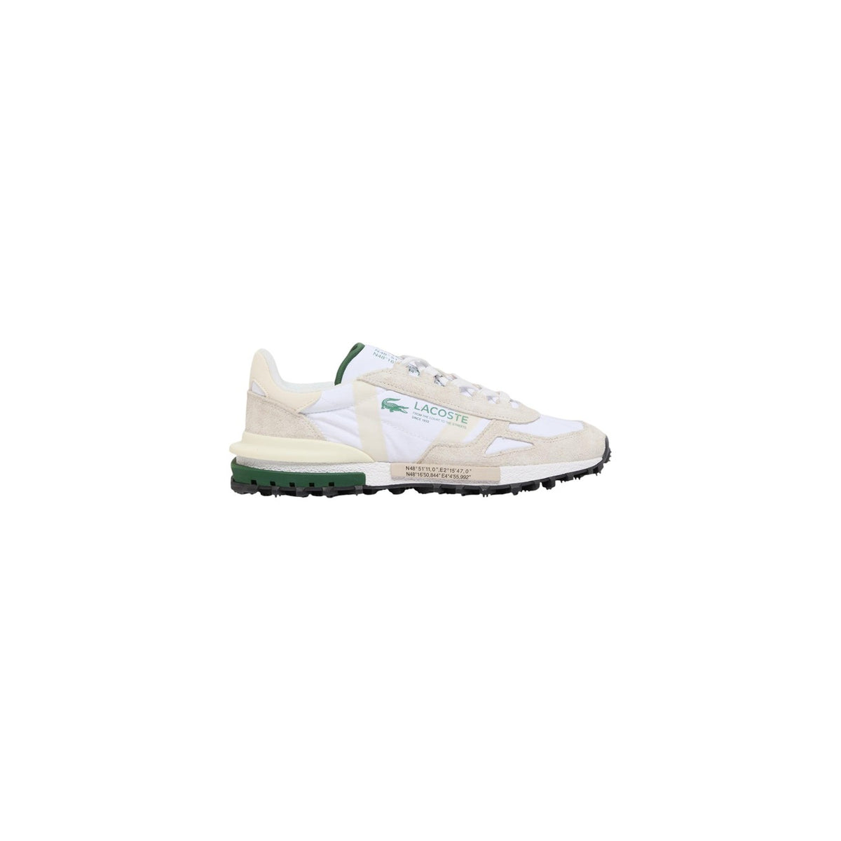 Lacoste — Baskets Elite Active 1262 blanches homme