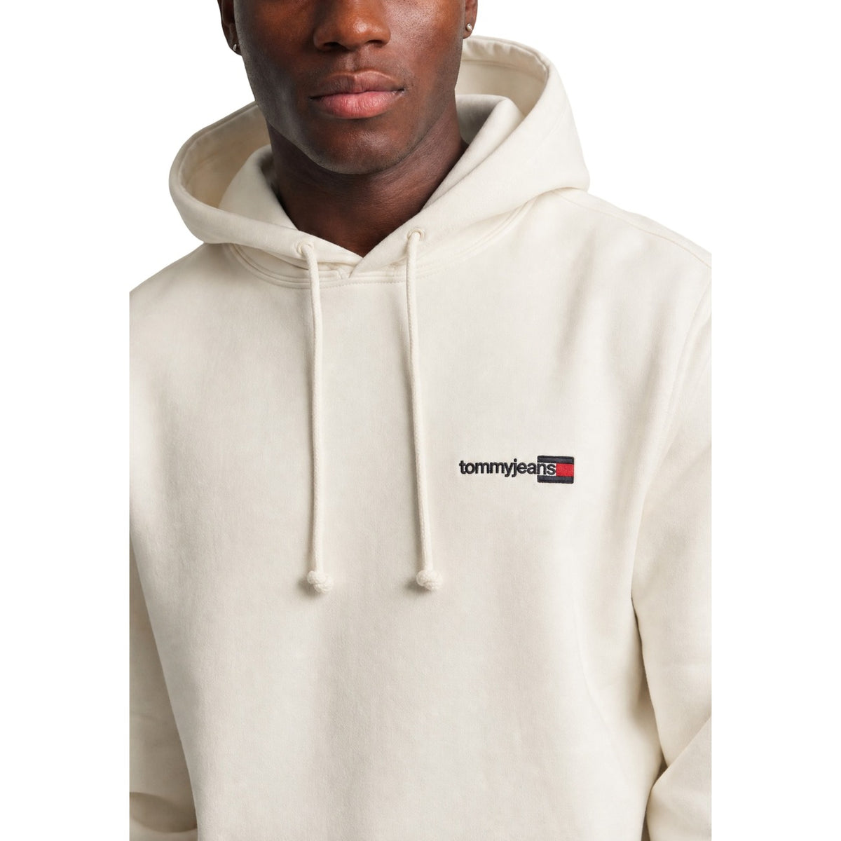 Tommy Jeans — Men’s white sweatshirt — view 4