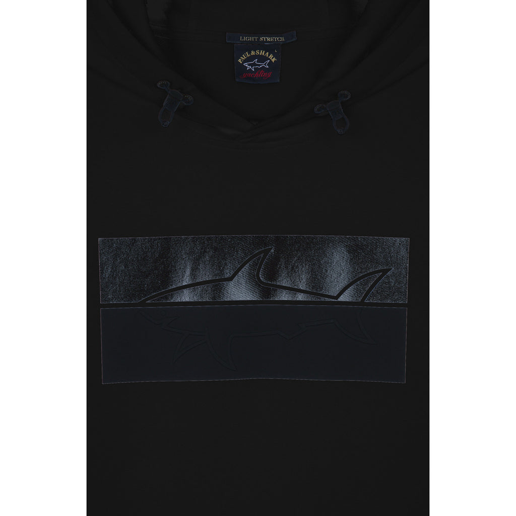 Paul&shark — Sweatshirt mit Kapuze B_44418 schwarz für Herren — Ansicht 4