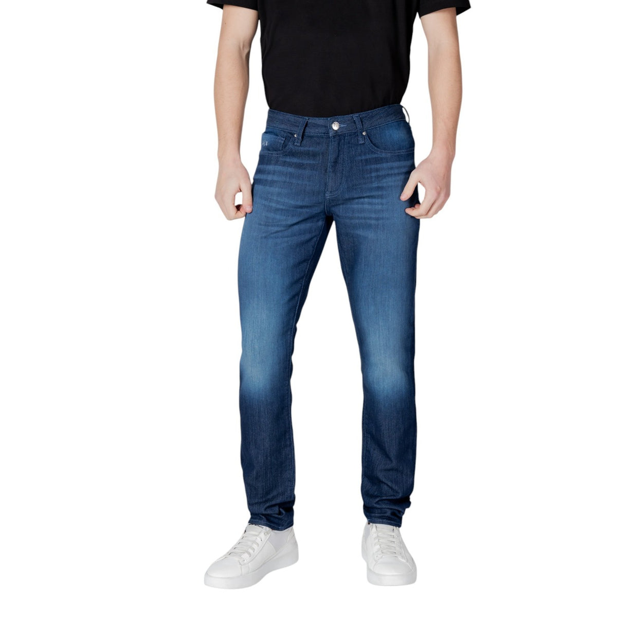 Armani Exchange — Men's blue stretch jeans XM000070 — view 6