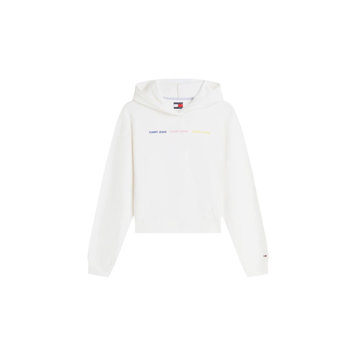 Tommy Jeans — Witte hoodie voor dames — afbeelding 2