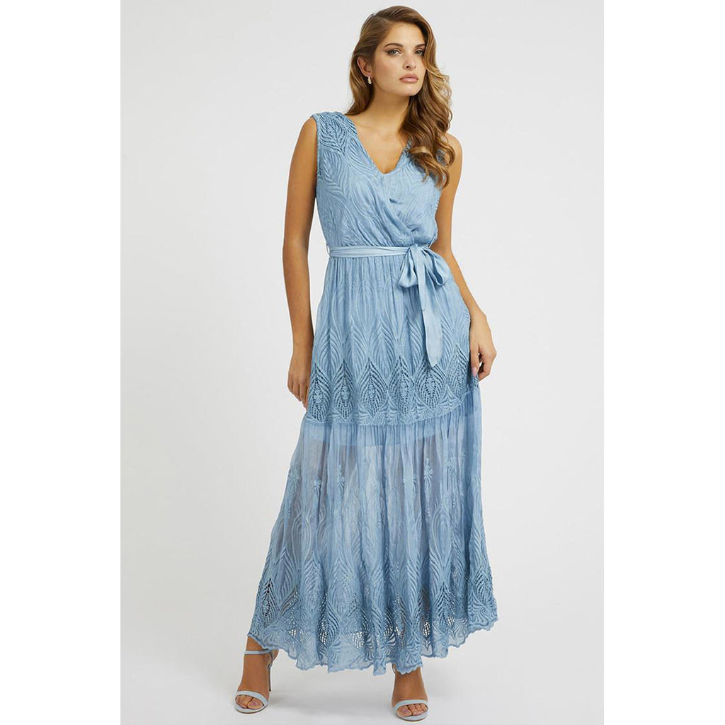 Guess — Women's dress B_45037 - light blue color — view 2