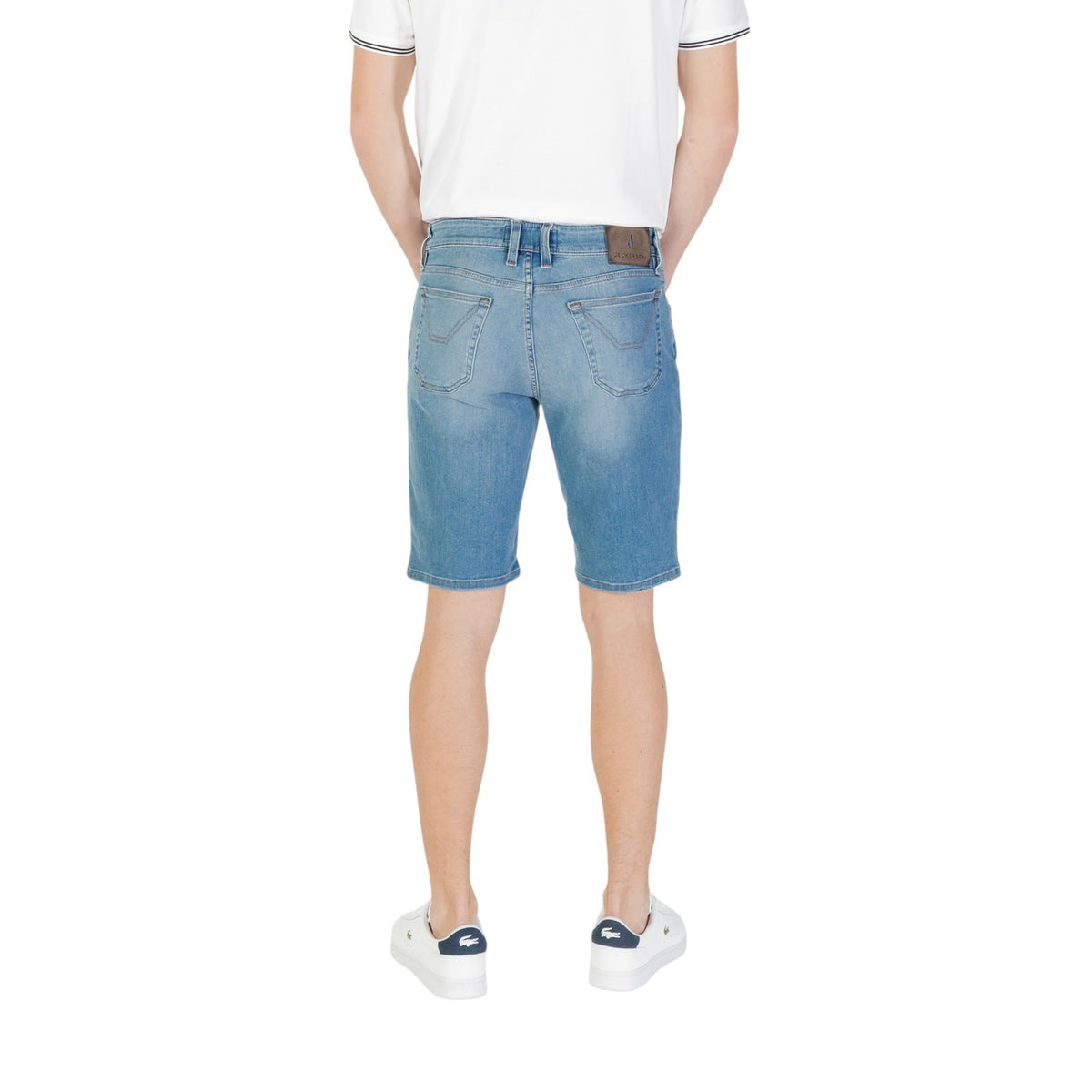 Jeckerson — Bermuda JUPBE001JAYDE001 DNDTFDENI021 D071 bleu homme — vue 4