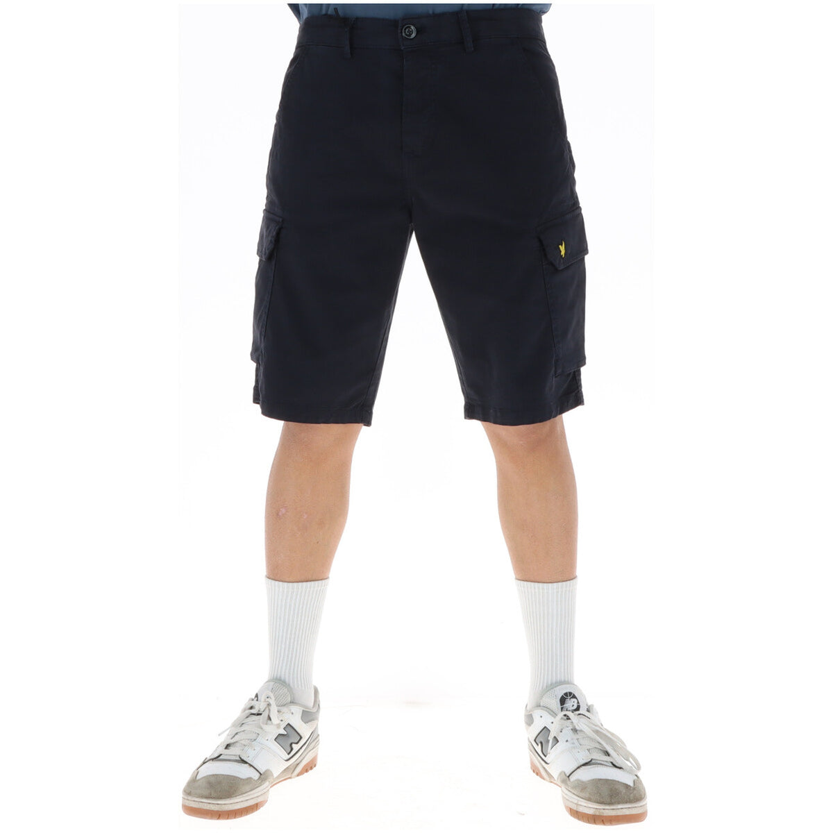 Lyle & Scott — Bermuda en coton stretch homme — vue 5
