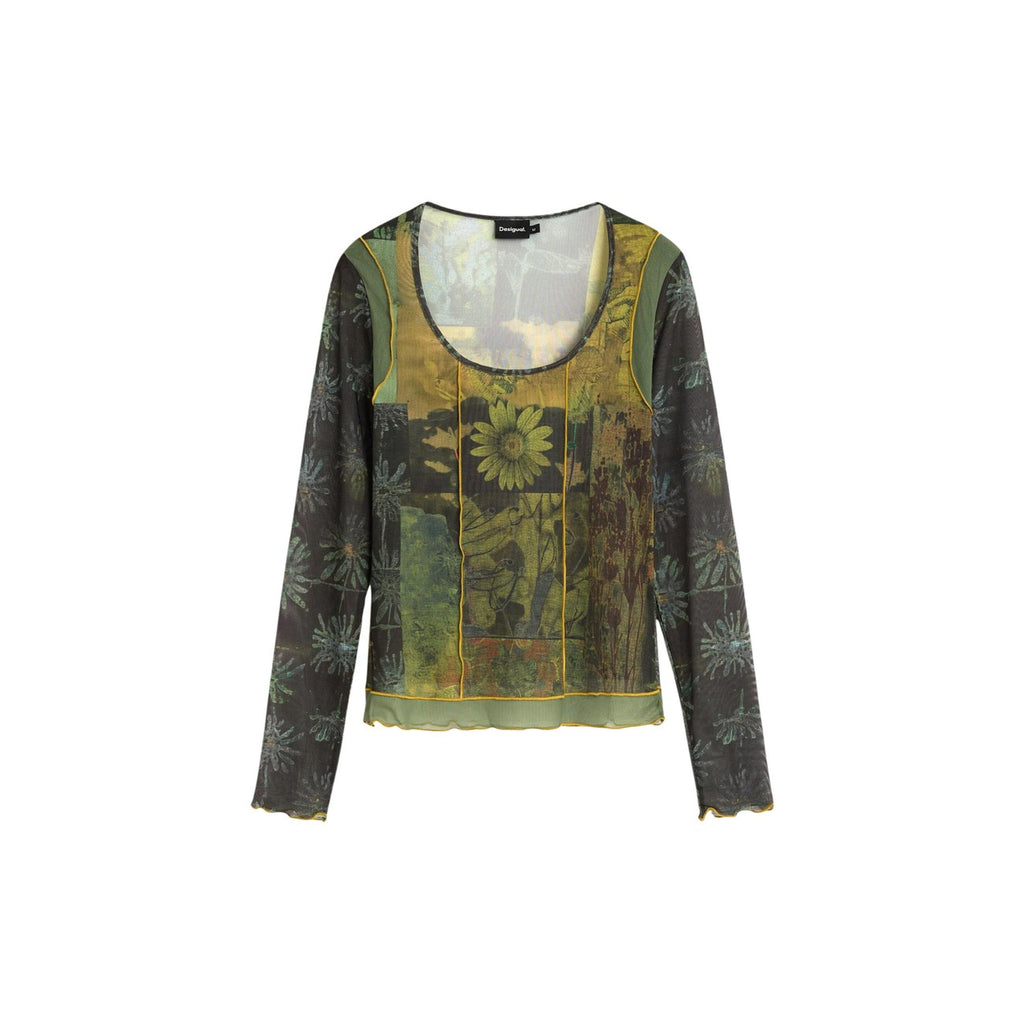 Desigual — Damen-T-Shirt Vilna schwarz — Ansicht 5