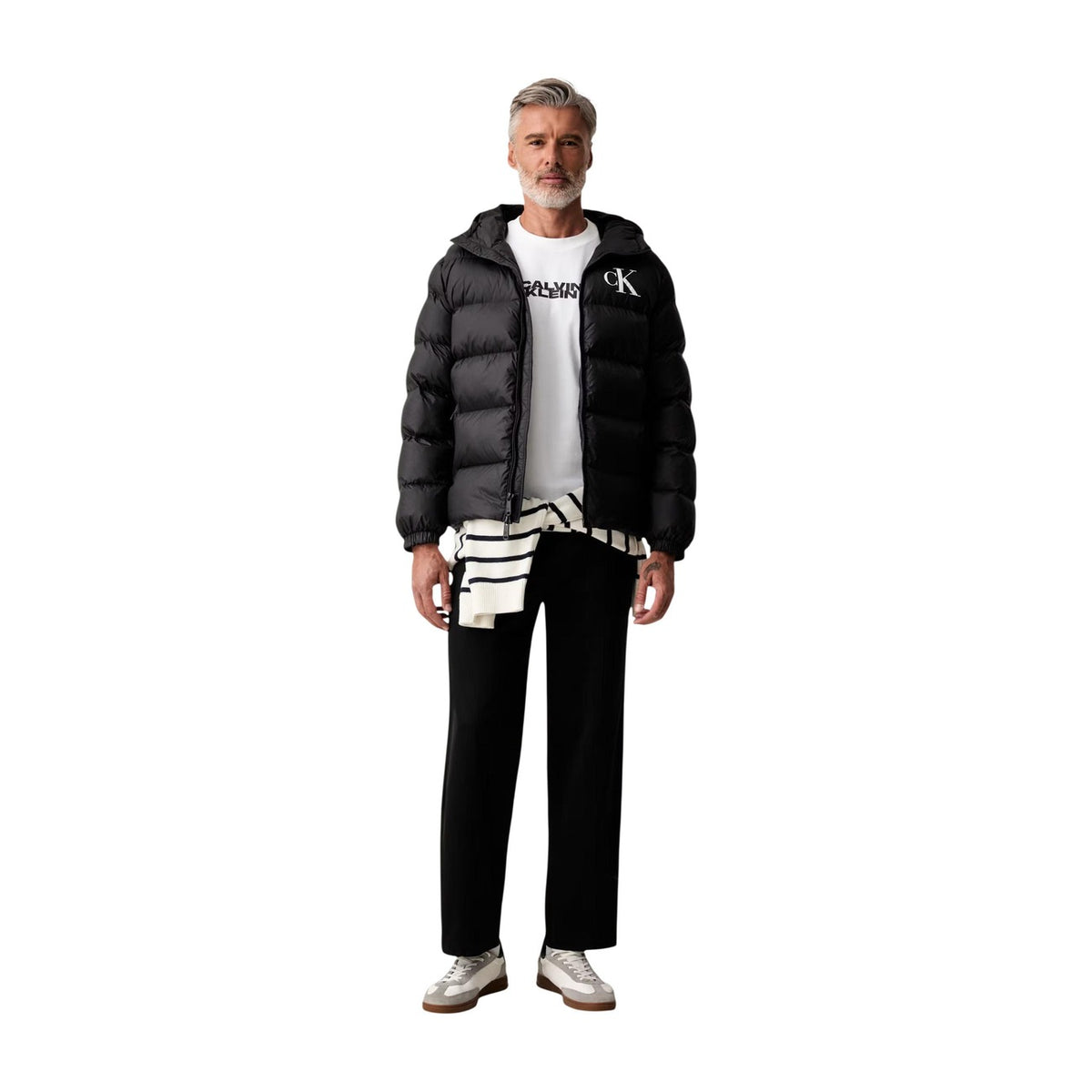 Calvin Klein Jeans — Schwarze Herrenhose — Ansicht 2