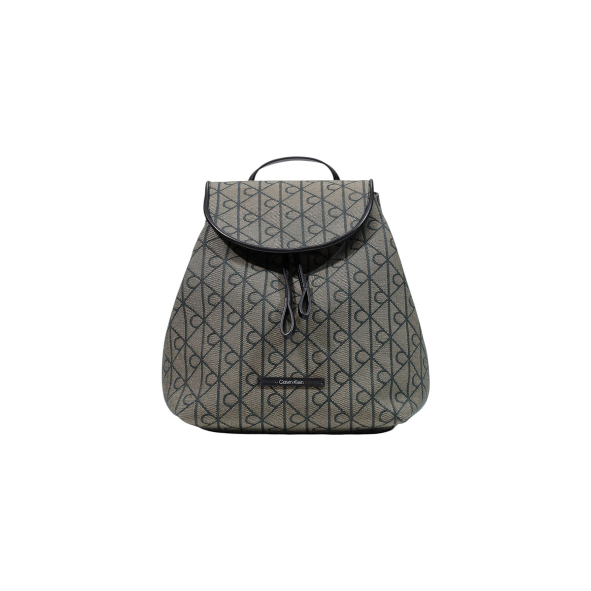 Calvin Klein — Black bag ref. EMBLEM AOP JACQUARD BACKPACK woman