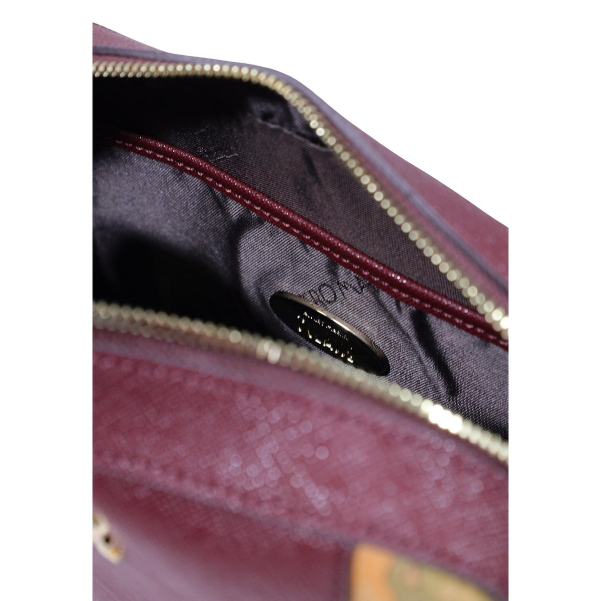 Alviero Martini Prima Classe — Sac bandoulière bordeaux femme — vue 5