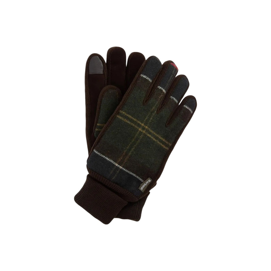 Barbour — Hackney Tartan Herrenhandschuhe — Ansicht 3