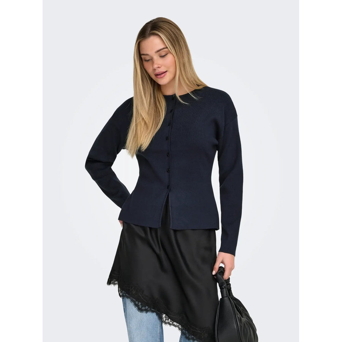 Only — Cardigan ONLLUCY col rond femme — vue 8
