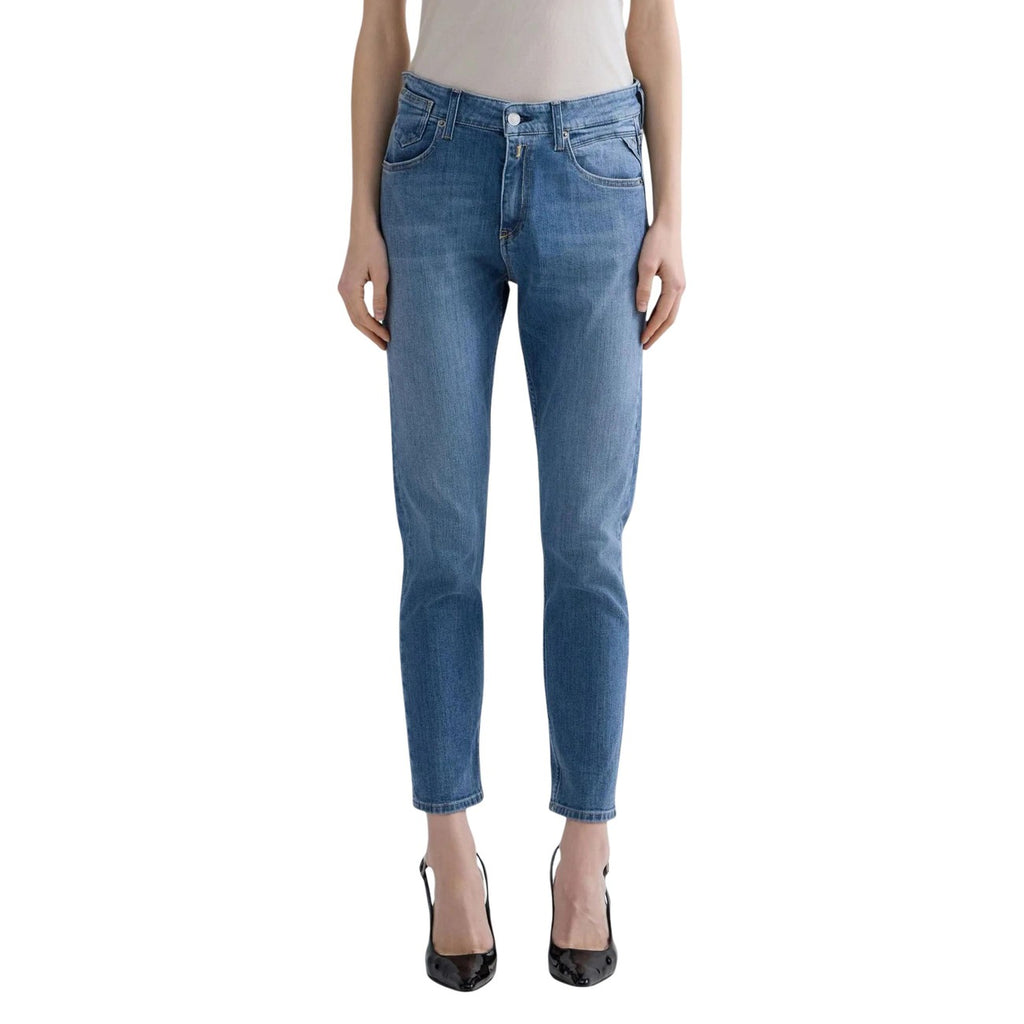 Replay — Jeans Slim Boyfit blau Damen