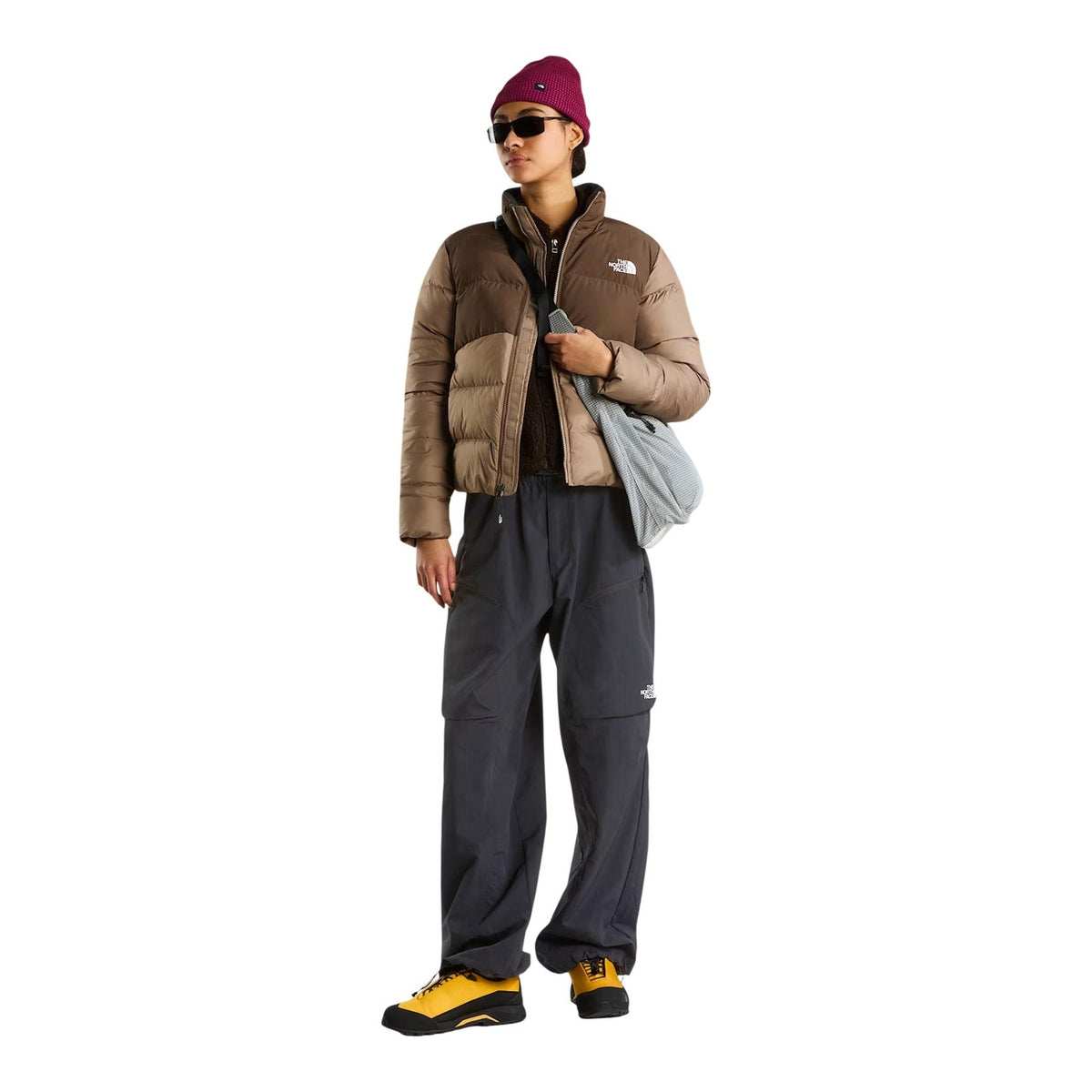 The North Face — Veste Saikuru femme — vue 2 — Marron