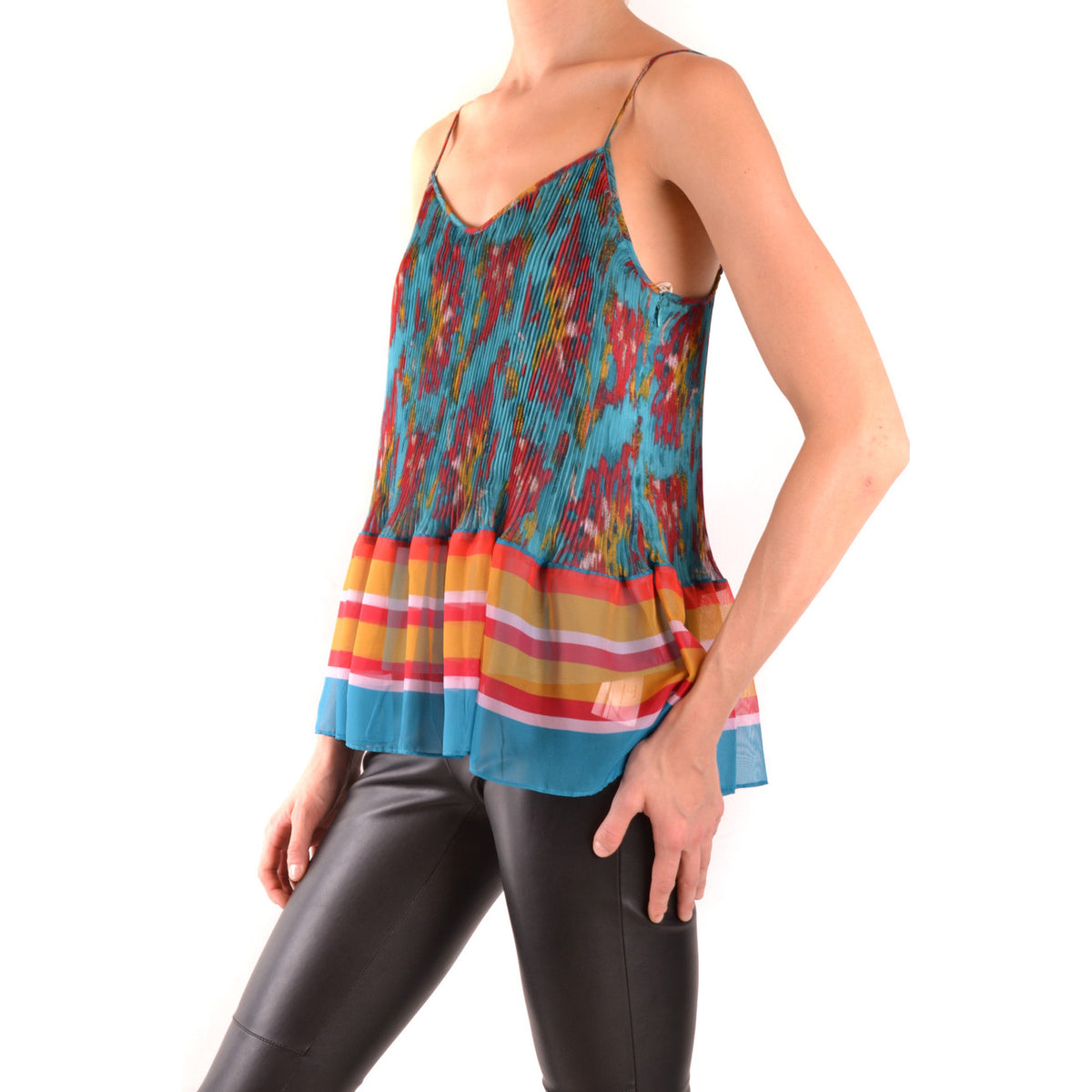 Twinset — Débardeur B_38630 bleu azur femme — vue 2