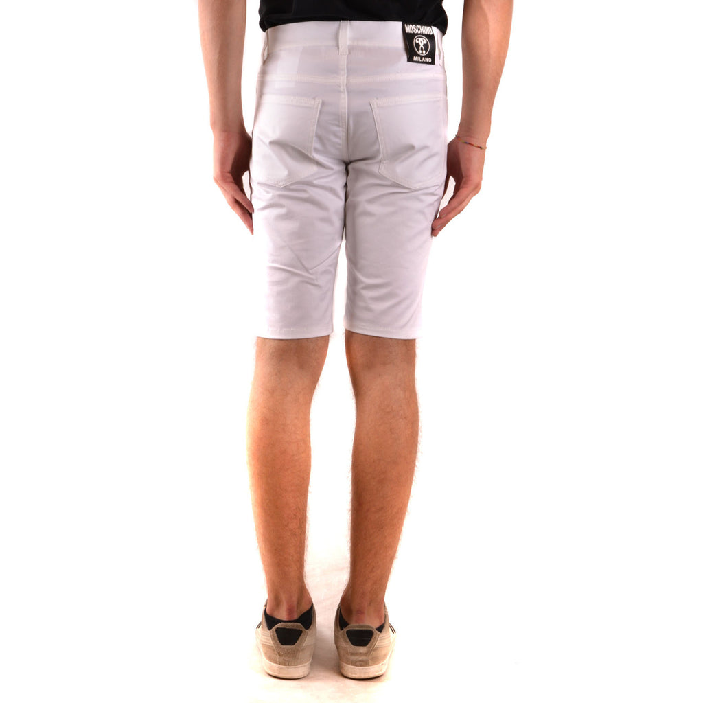 Moschino — Bermuda réf. B_38820 blanc homme — vue 4