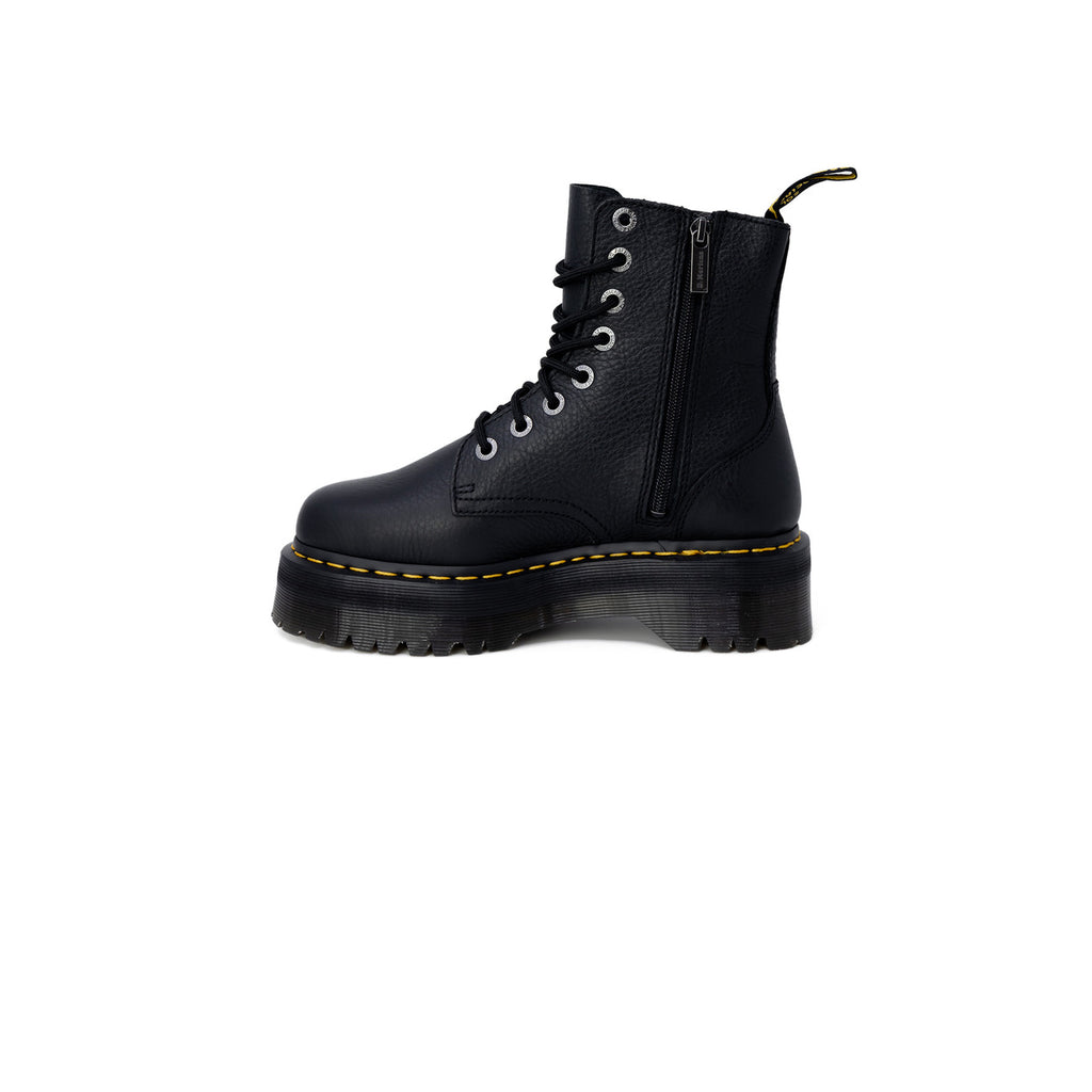 Dr. Martens — Bottes réf. 26378001 en cuir noir femme — vue 3