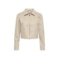 Jacqueline de Yong — Jacket 15363425 round neck beige woman