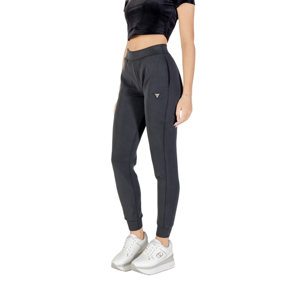 Guess Active — Pantalon V4YB08 KCAY2 noir femme — vue 3