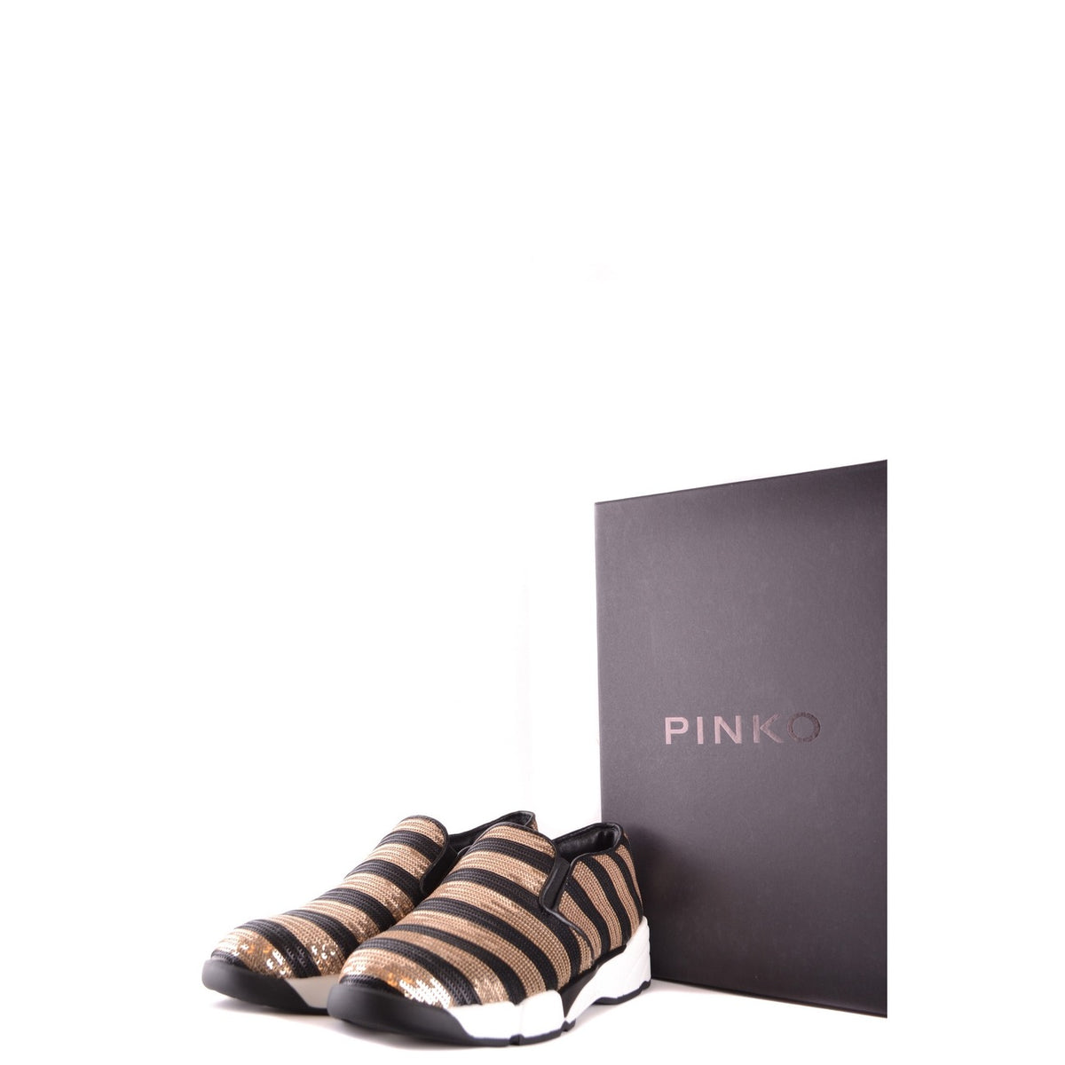 Pinko — Baskets B_29754 noir femme — vue 6