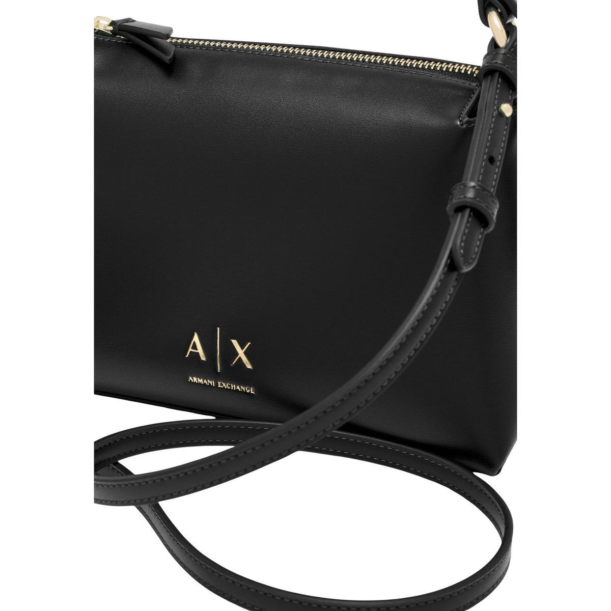 Armani Exchange — Zwarte schoudertas voor dames — afbeelding 4