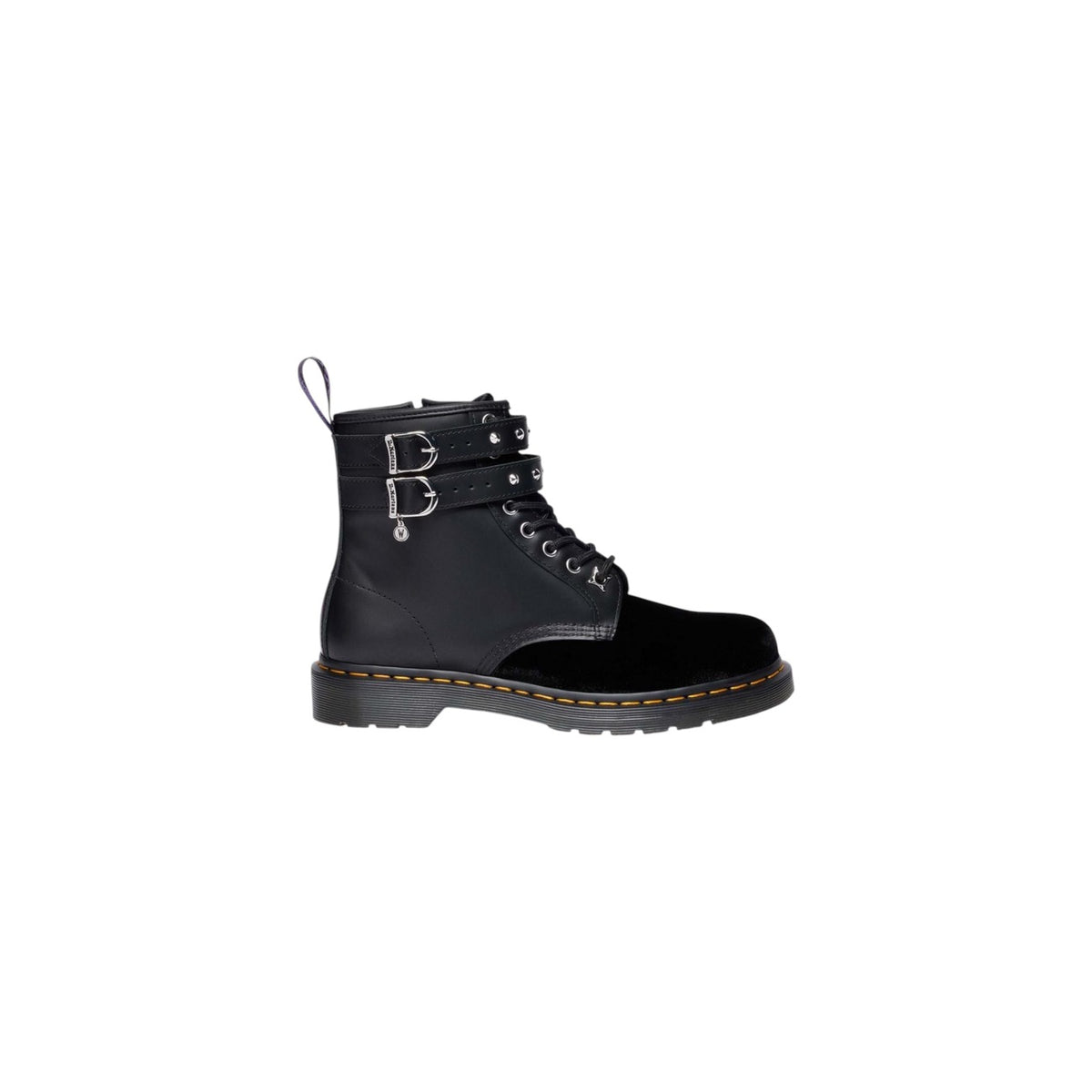 Dr. Martens — Bottes 1460 Wdn en cuir noir femme