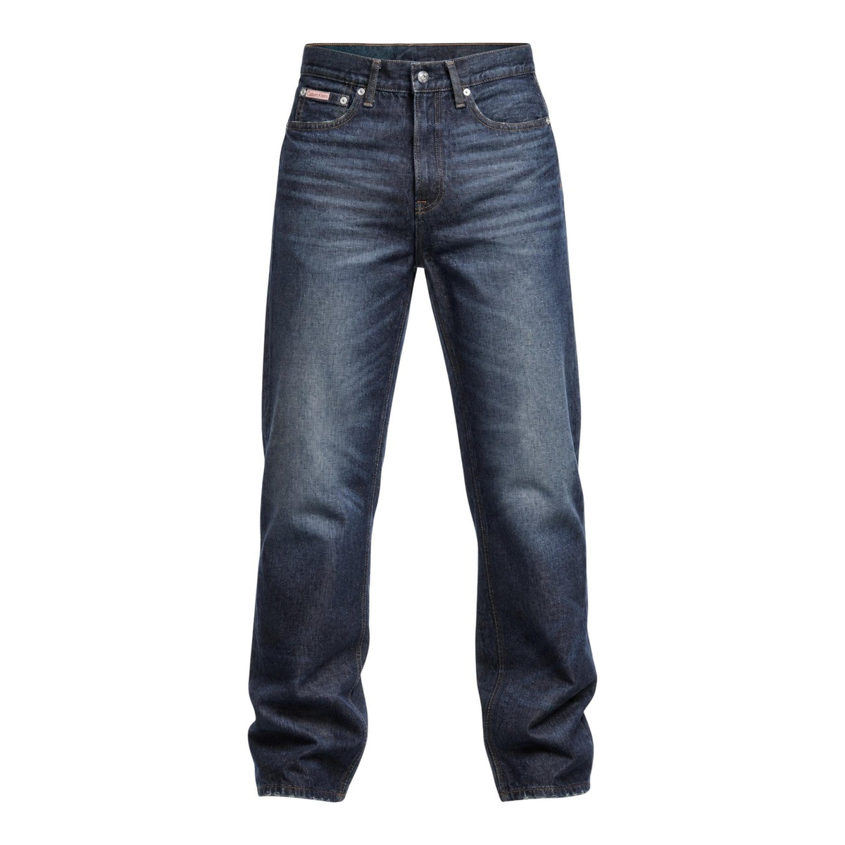 Calvin Klein Jeans — Jean bleu 5 poches homme — vue 2