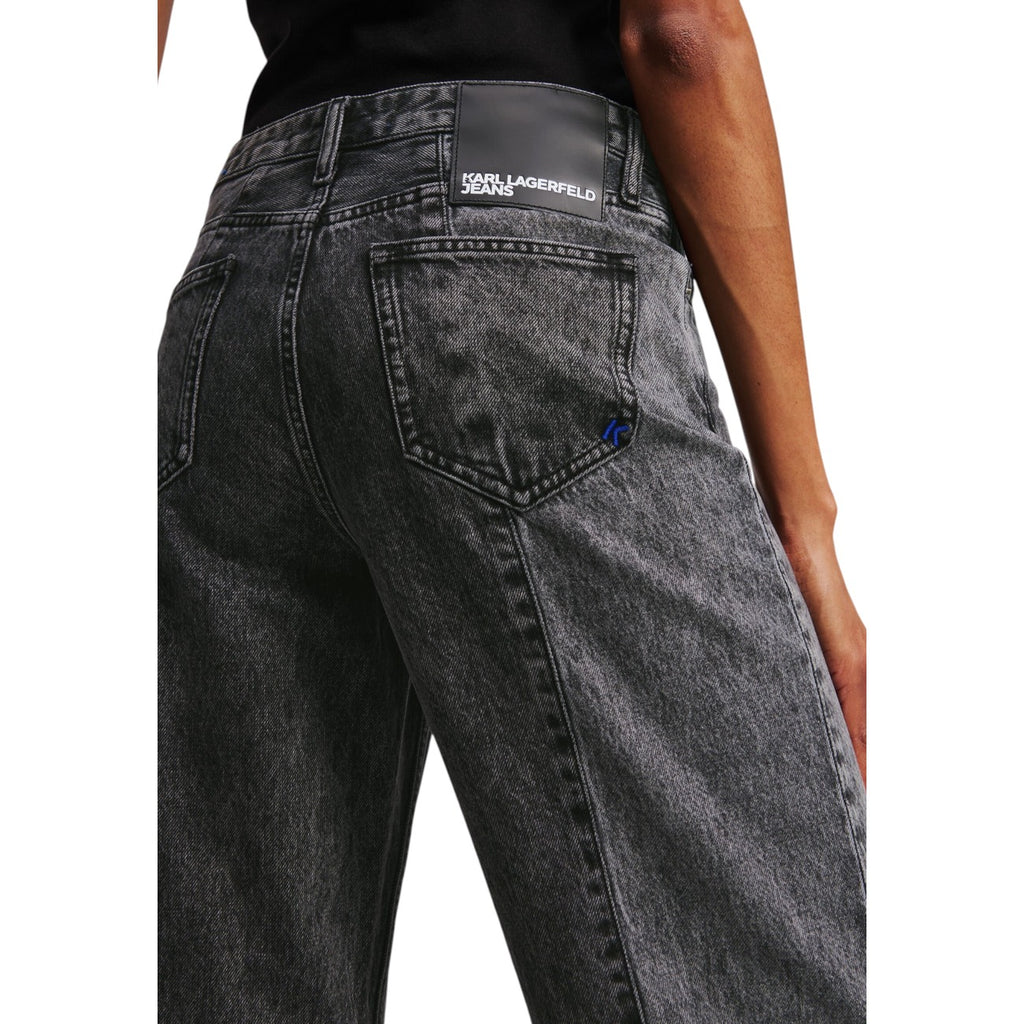 Karl Lagerfeld Jeans — Jean noir femme — vue 4