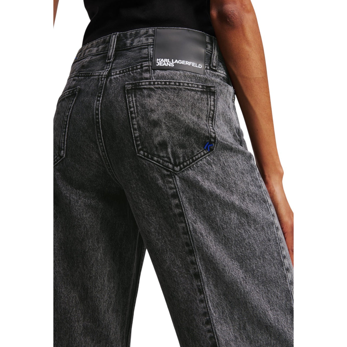Karl Lagerfeld Jeans — Jean noir femme — vue 4