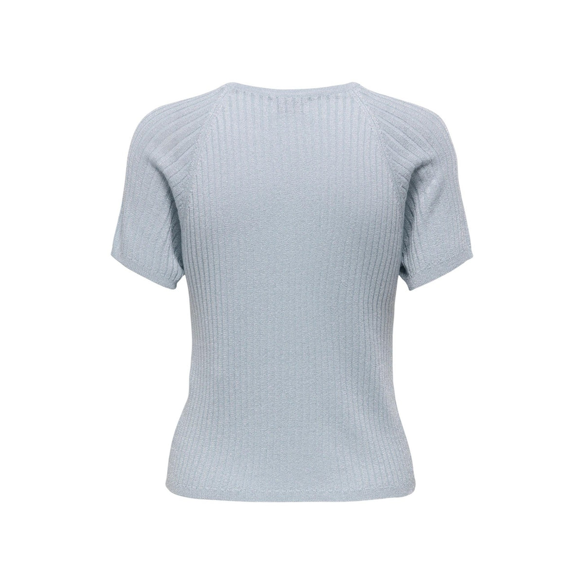 Jacqueline de Yong — T-shirt 15334641 col rond manches courtes bleu clair femme — vue 2