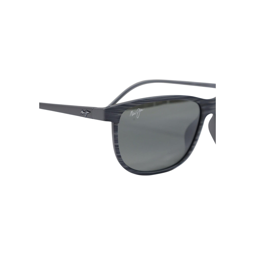Maui Jim — Lunettes de soleil Lele Kawa rectangulaires gris unisexe — vue 3