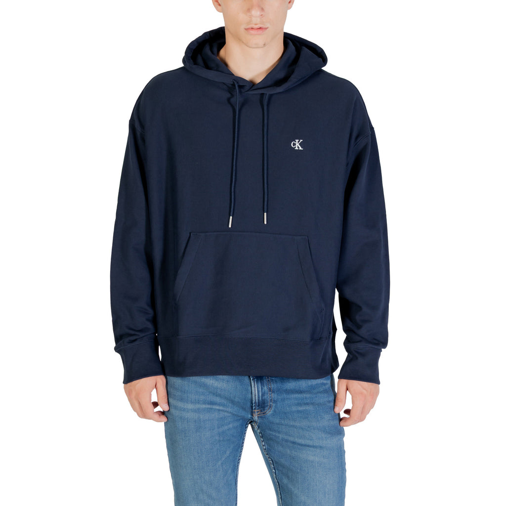Calvin Klein Jeans — Sweatshirt mit Kapuze Premium blau für Herren — Ansicht 2