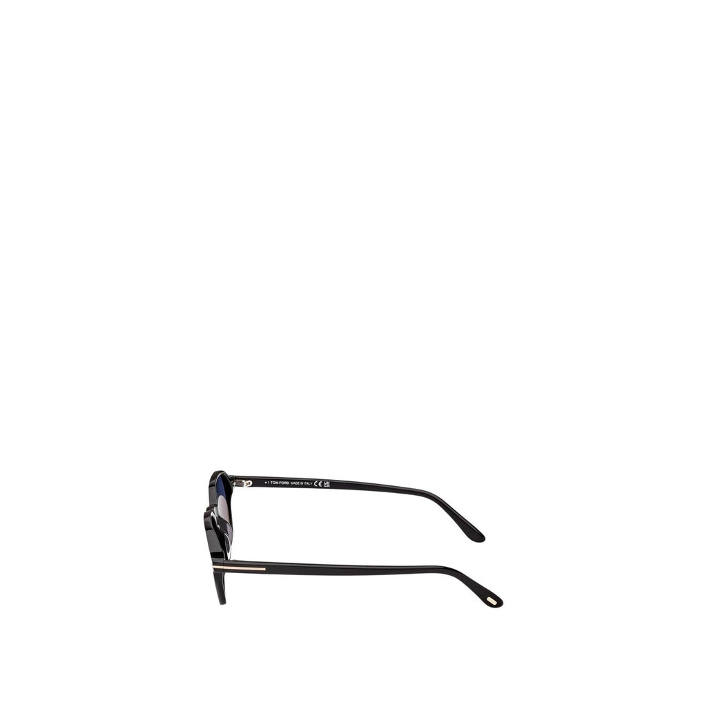 Tom Ford — Lunettes de soleil en acétate noir 51 mm homme — vue 2