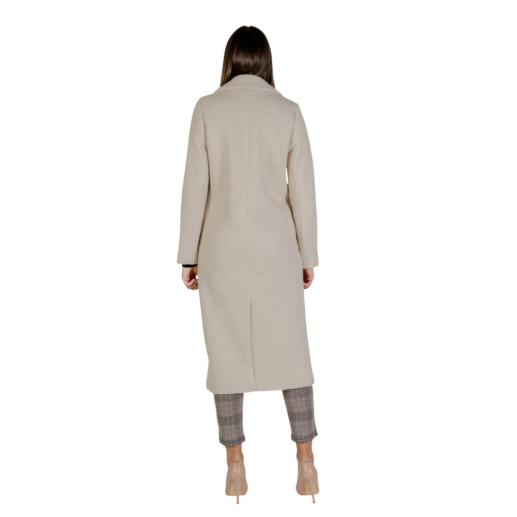 Ichi — Jas 20123085 beige dames — afbeelding 4