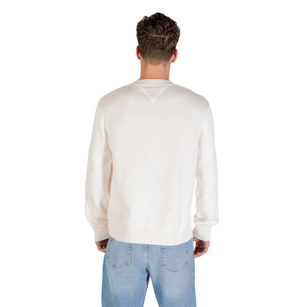 Tommy Jeans — Witte trui DM0DM21883 van biokatoen voor heren — afbeelding 2