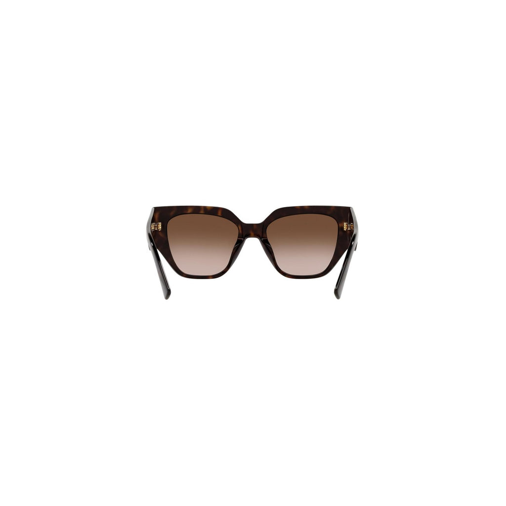 Vogue Eyewear — Geometrische Sonnenbrille aus braunem Acetat 52 mm für Damen — Ansicht 5