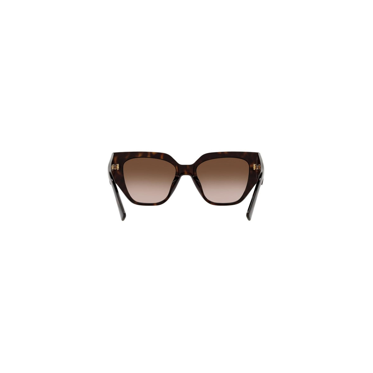 Vogue Eyewear — Geometrische Sonnenbrille aus braunem Acetat 52 mm für Damen — Ansicht 5