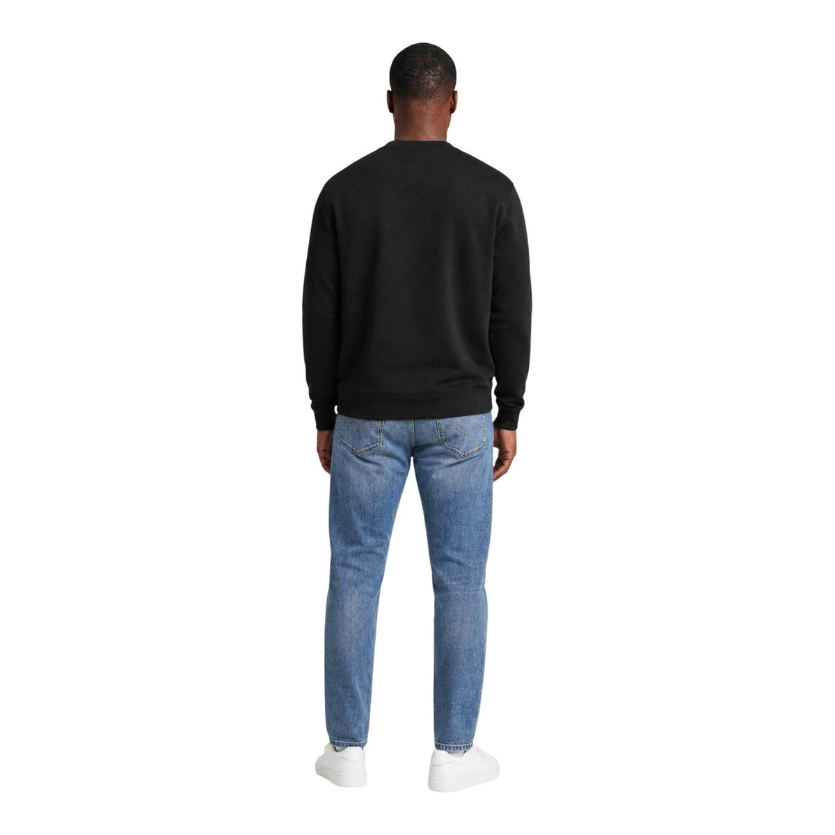 Calvin Klein Jeans — Men’s black printed sweatshirt — view 2