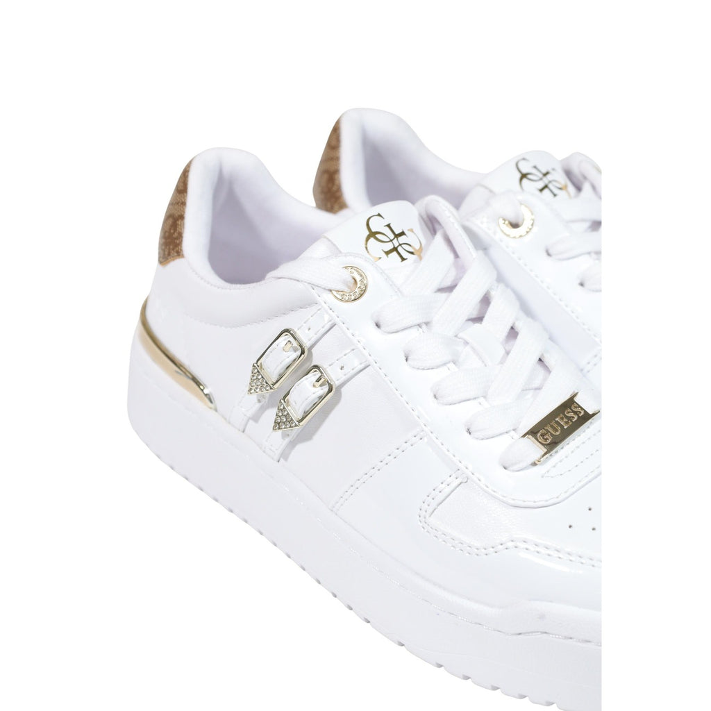 Guess — Weiße Damen-Sneaker Maggnet — Ansicht 4