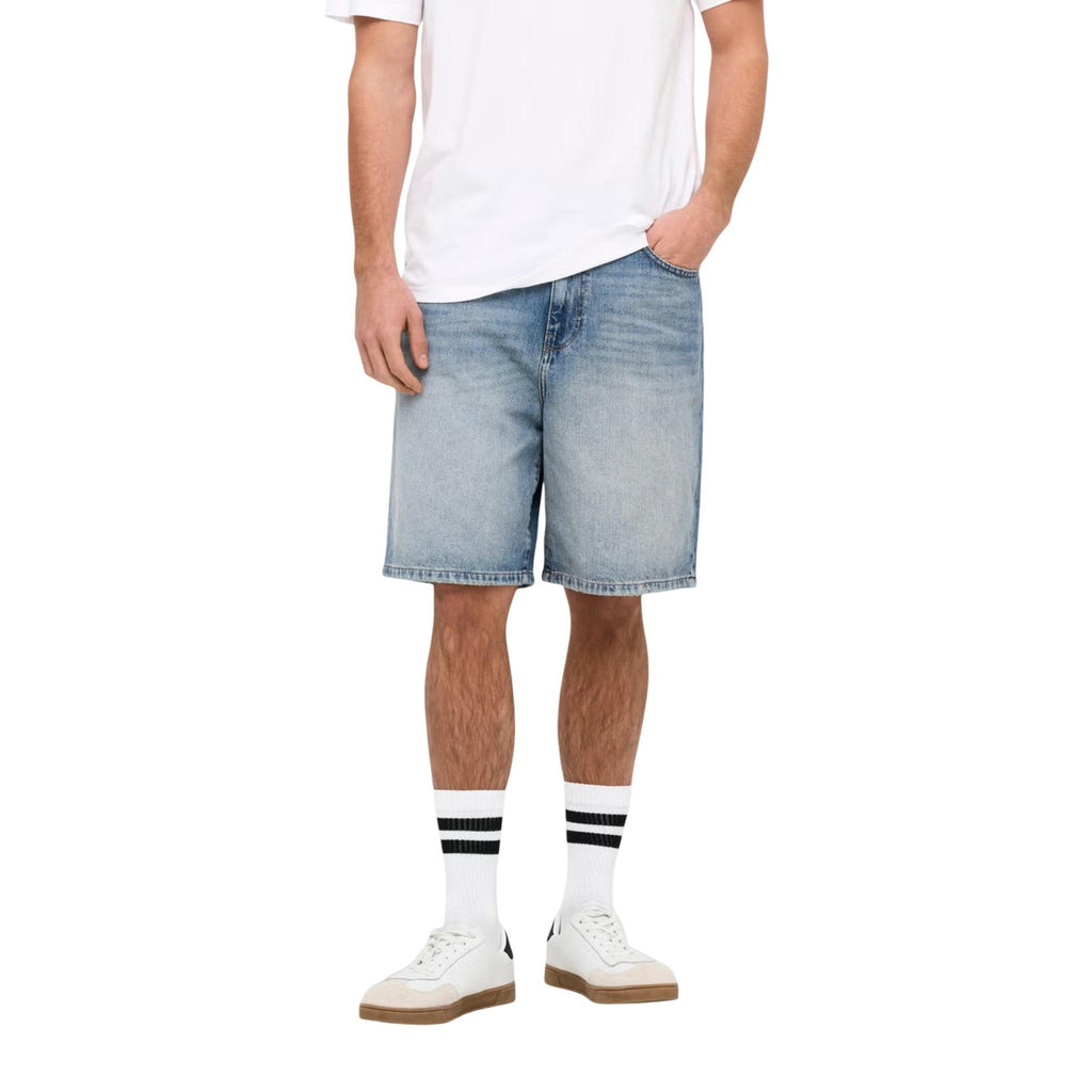 Only & Sons — Blaue kurze Herrenhose