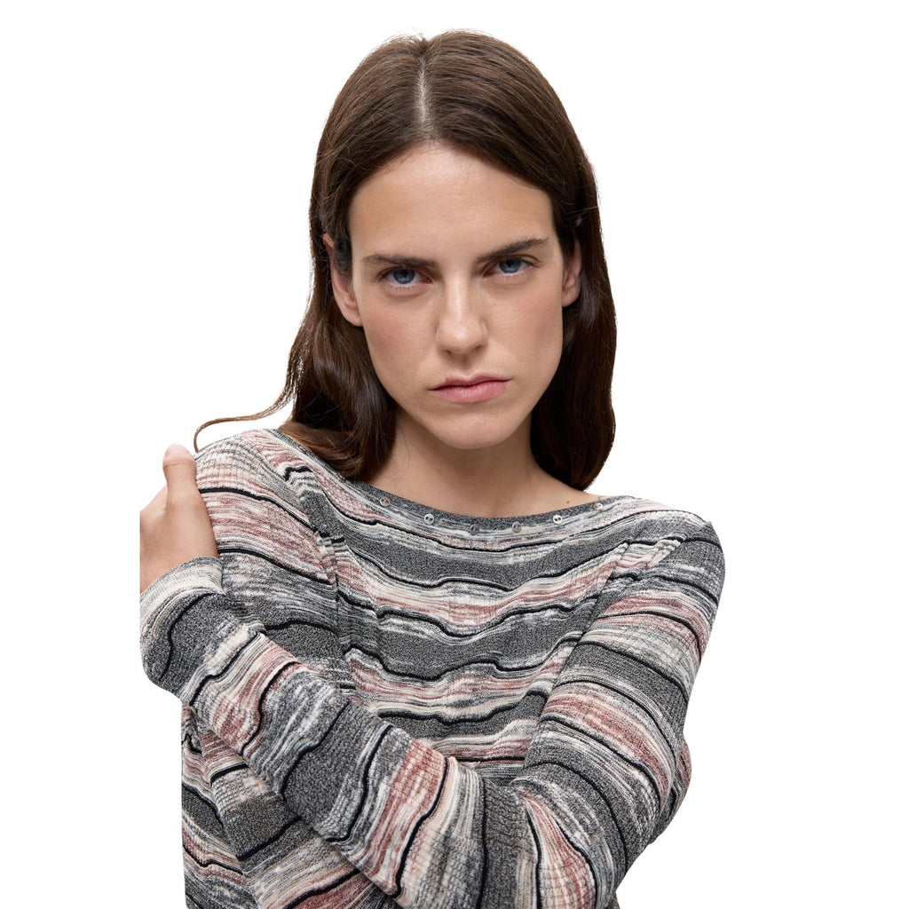 Desigual — Women’s gray Burt sweater — view 3