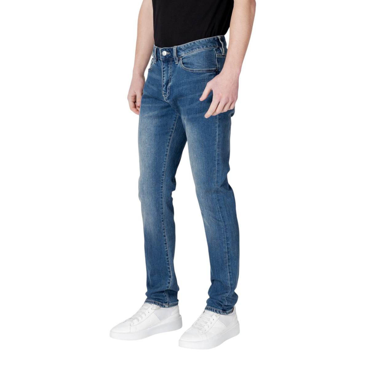 Armani Exchange — XM000070 men's blue stretch jeans — view 3