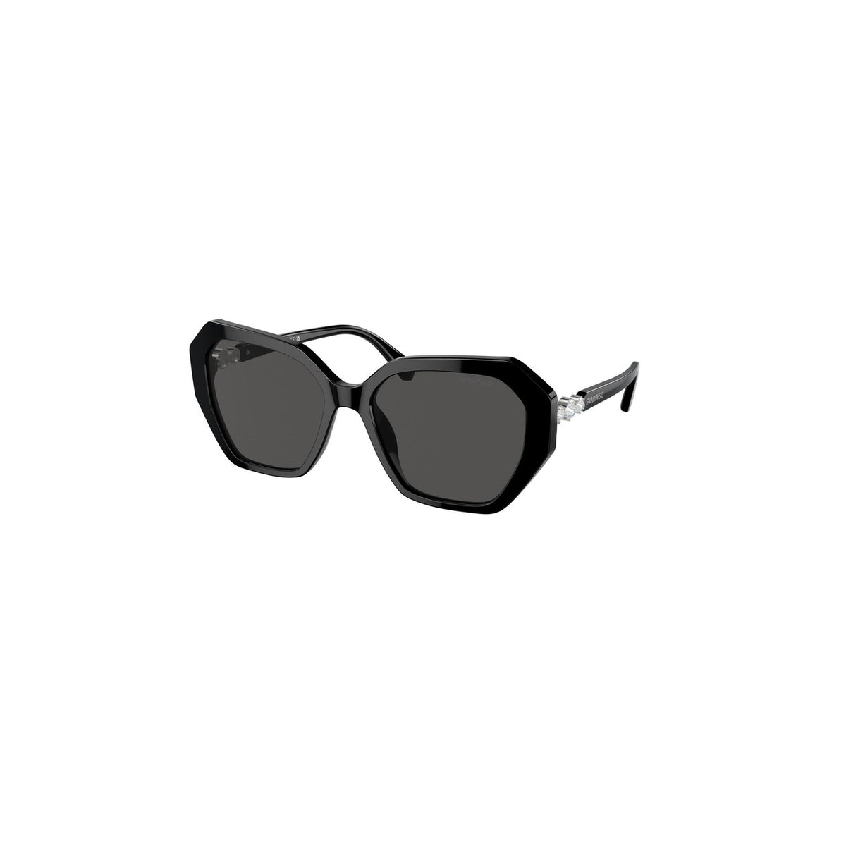 Swarovski — Lunettes de soleil noir femme — vue 5