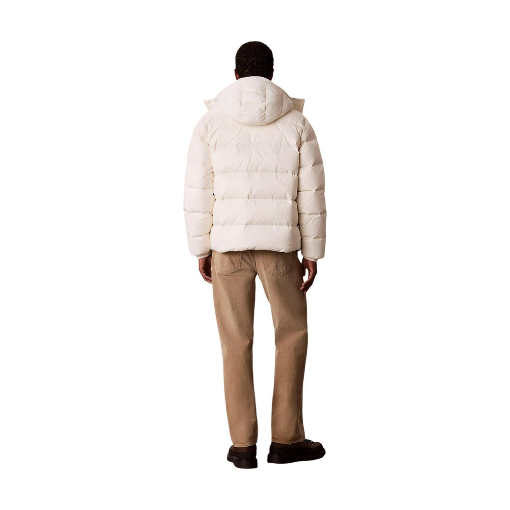 Calvin Klein Jeans — Wit herenjack met capuchon — afbeelding 4