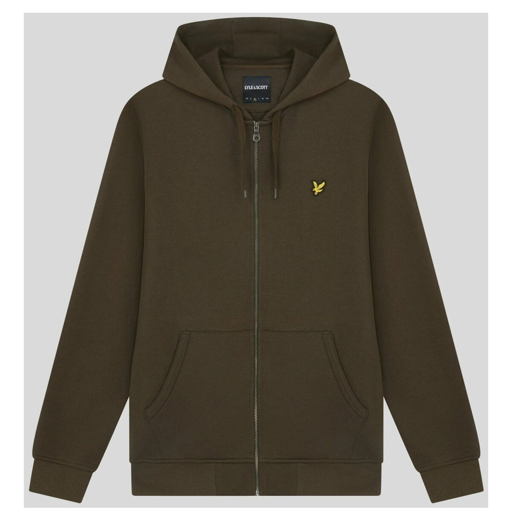 Lyle & Scott — Sweat zippé à capuche homme — vue 3