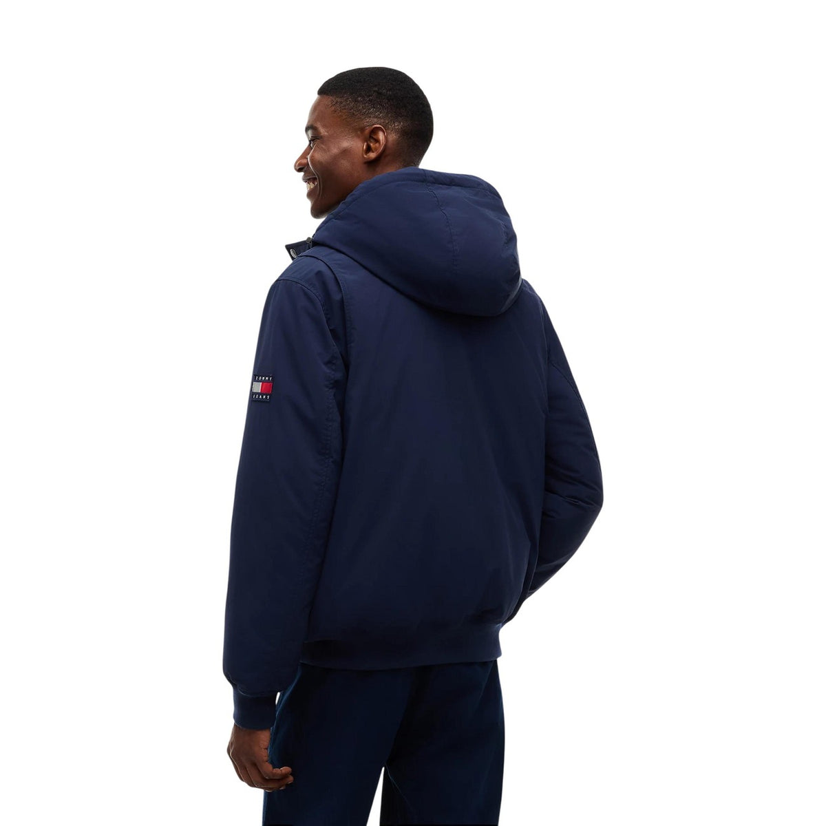 Tommy Jeans — Veste à capuche homme — vue 4 — Bleu marine