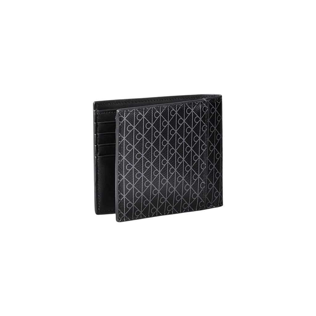 Calvin Klein — Portefeuille noir réf. LV04D1085G femme — vue 2