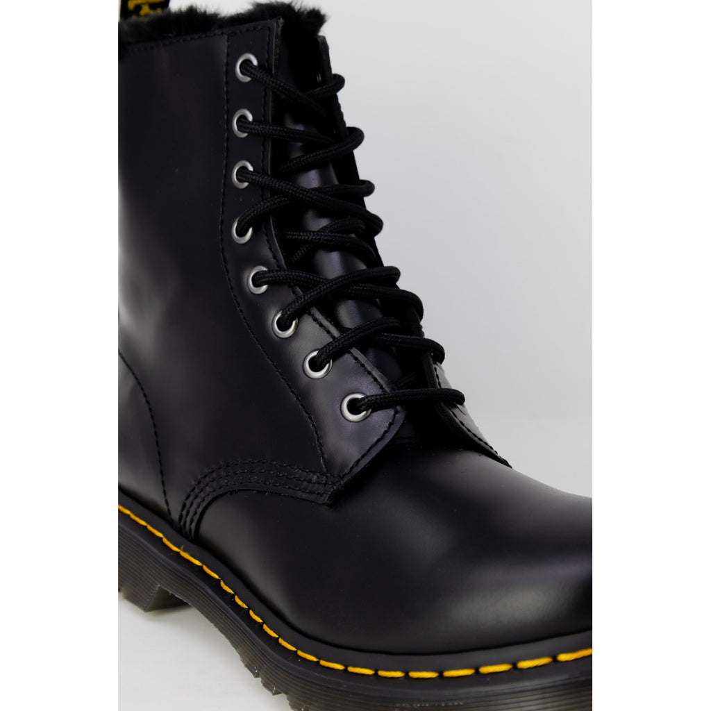 Dr. Martens — Bottes réf. 26238021 en cuir noir femme — vue 3