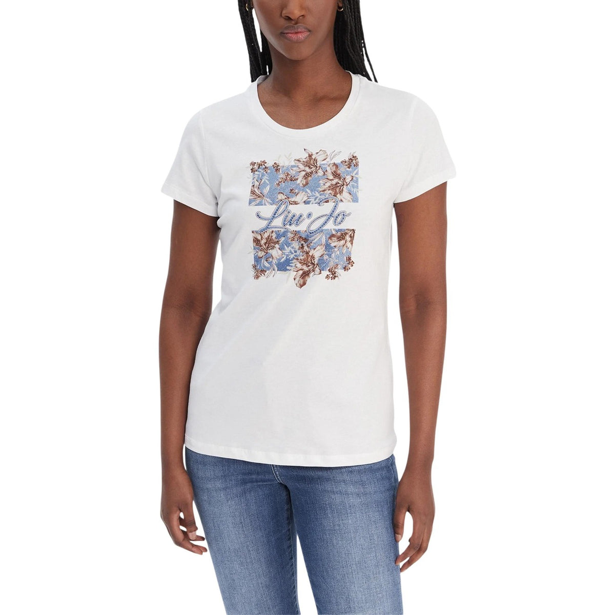 Liu Jo — T-shirt réf. WA6493 JS923 femme — vue 6