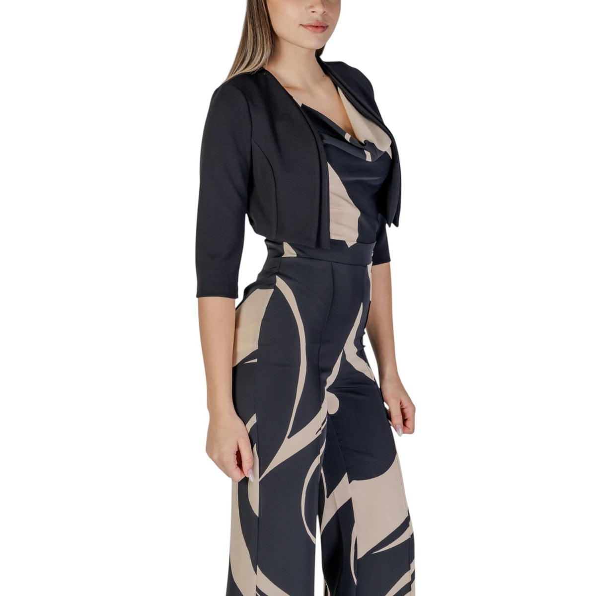 Rinascimento — Cardigan CFC0122427003 black woman — view 3