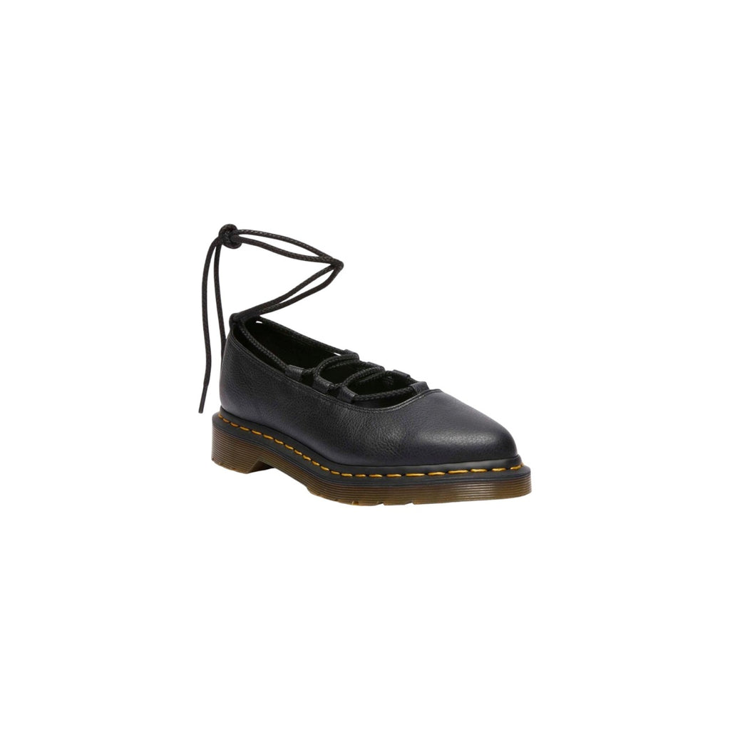 Dr. Martens — Chaussures basses réf. 40683001 en cuir noir femme